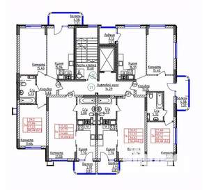 2-к квартира, вторичка, 57м2, 9/9 этаж
