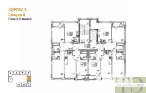 1-к квартира, вторичка, 38м2, 5/9 этаж