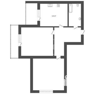 2-к квартира, вторичка, 52м2, 5/8 этаж