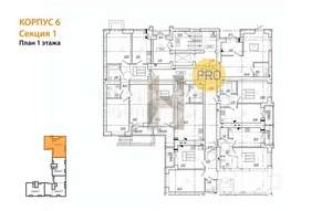 2-к квартира, вторичка, 53м2, 1/9 этаж