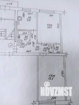 2-к квартира, вторичка, 48м2, 1/5 этаж