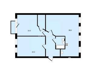 2-к квартира, вторичка, 88м2, 2/4 этаж