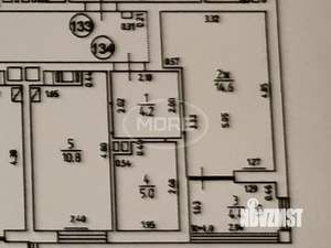 2-к квартира, вторичка, 50м2, 8/9 этаж