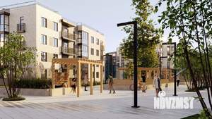 1-к квартира, сданный дом, 43м2, 3/4 этаж