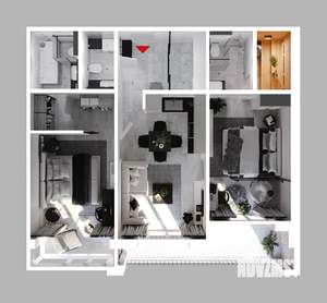 2-к квартира, вторичка, 89м2, 8/10 этаж