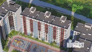 1-к квартира, строящийся дом, 32м2, 8/9 этаж