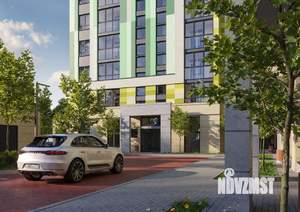 1-к квартира, строящийся дом, 39м2, 7/9 этаж