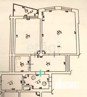 1-к квартира, вторичка, 44м2, 7/10 этаж