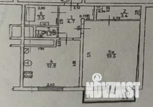 1-к квартира, вторичка, 45м2, 6/9 этаж