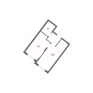 1-к квартира, вторичка, 37м2, 5/8 этаж