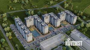 3-к квартира, строящийся дом, 85м2, 5/9 этаж