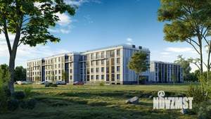 1-к квартира, строящийся дом, 37м2, 4/4 этаж