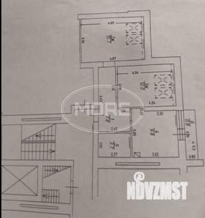 2-к квартира, вторичка, 50м2, 9/9 этаж