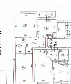 2-к квартира, вторичка, 54м2, 3/9 этаж