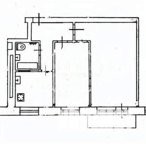 2-к квартира, вторичка, 42м2, 5/5 этаж