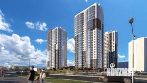 1-к квартира, вторичка, 43м2, 22/25 этаж