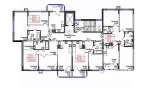 1-к квартира, строящийся дом, 38м2, 8/9 этаж