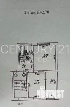 2-к квартира, вторичка, 45м2, 2/4 этаж