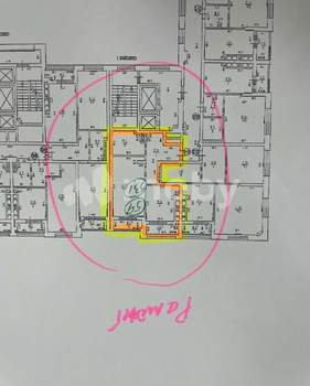 1-к квартира, вторичка, 53м2, 11/14 этаж