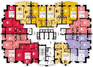 1-к квартира, вторичка, 47м2, 22/25 этаж