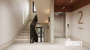 1-к квартира, строящийся дом, 54м2, 1/8 этаж