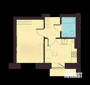 1-к квартира, вторичка, 31м2, 10/10 этаж