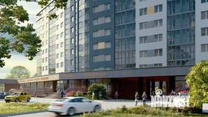 3-к квартира, строящийся дом, 66м2, 4/9 этаж