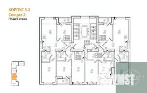 1-к квартира, вторичка, 35м2, 9/9 этаж