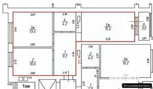 2-к квартира, вторичка, 56м2, 5/8 этаж