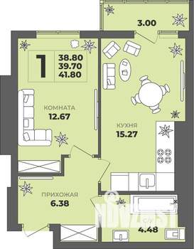 Фото квартиры на продажу (1)