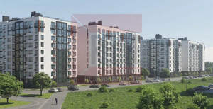 1-к квартира, вторичка, 35м2, 8/9 этаж