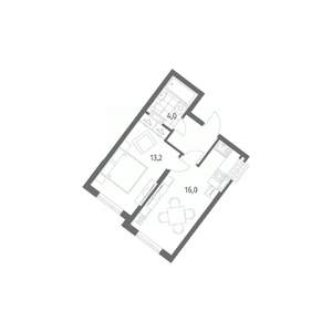 1-к квартира, вторичка, 37м2, 5/8 этаж