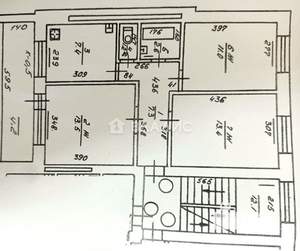3-к квартира, вторичка, 56м2, 4/5 этаж