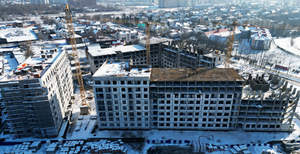 3-к квартира, строящийся дом, 75м2, 6/8 этаж