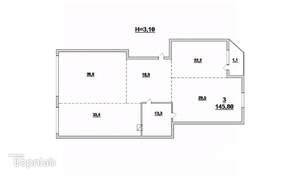 Студия квартира, вторичка, 147м2, 7/13 этаж