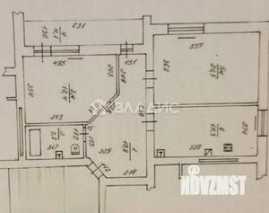 2-к квартира, вторичка, 82м2, 2/6 этаж