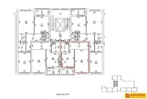 1-к квартира, вторичка, 40м2, 3/9 этаж