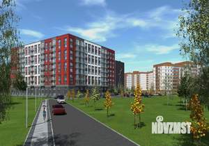 2-к квартира, строящийся дом, 66м2, 7/9 этаж