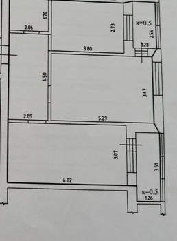 2-к квартира, вторичка, 64м2, 5/9 этаж