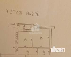 1-к квартира, вторичка, 48м2, 3/10 этаж