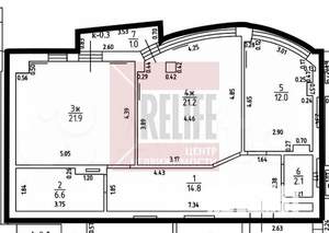 2-к квартира, вторичка, 79м2, 6/10 этаж