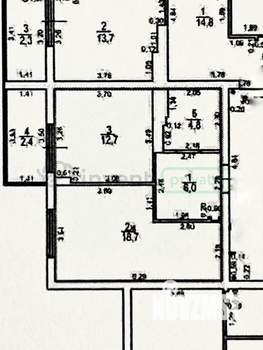 1-к квартира, вторичка, 42м2, 8/10 этаж