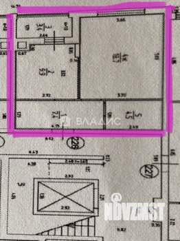 1-к квартира, вторичка, 44м2, 1/9 этаж