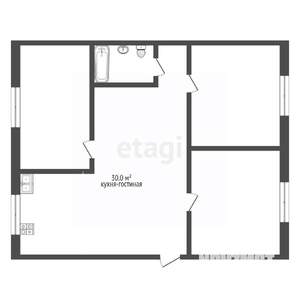 3-к квартира, вторичка, 95м2, 3/3 этаж