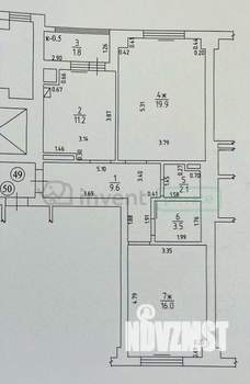 2-к квартира, вторичка, 62м2, 4/9 этаж