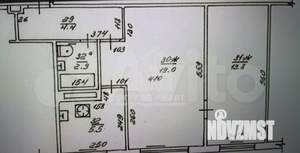 2-к квартира, вторичка, 46м2, 2/5 этаж