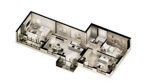 3-к квартира, вторичка, 155м2, 7/7 этаж