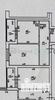 1-к квартира, вторичка, 42м2, 2/12 этаж
