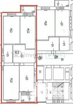 3-к квартира, вторичка, 83м2, 10/13 этаж
