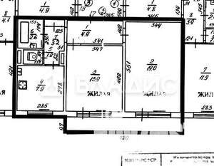 2-к квартира, вторичка, 55м2, 1/5 этаж